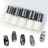 Nail Transfer Foil - Lace